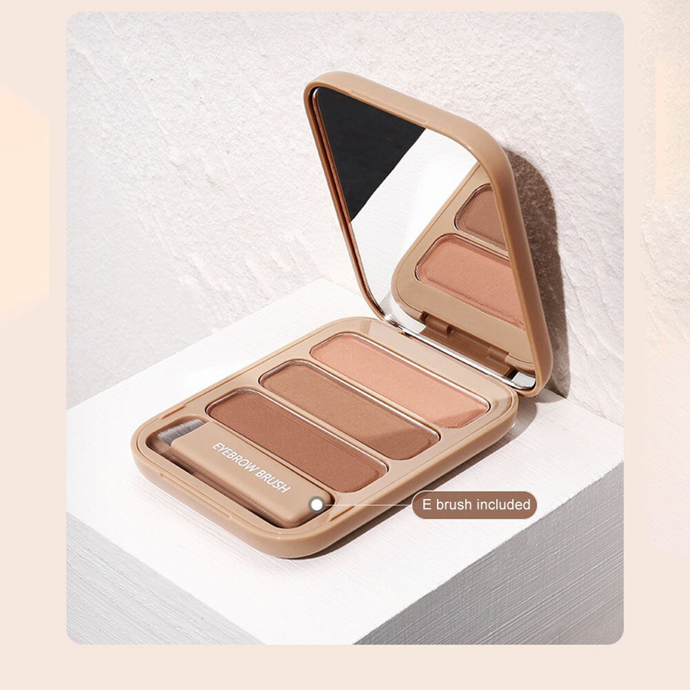 Hanru Hanru 3 Colors Long-wearing Multipurpose Portable Eyebrow Powder Fine ...