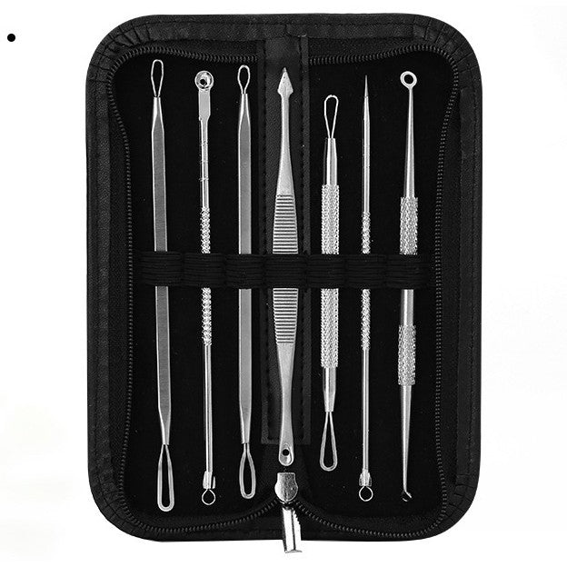 7-piece Stainless steel acne needle set beauty acne needle set to blackhead needle beauty tools