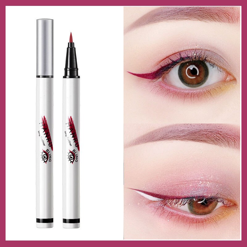 Hanru color eyeliner pen waterproof long-lasting non-smudge very fine eyeliner pen-Beauty Product-1stAvenue