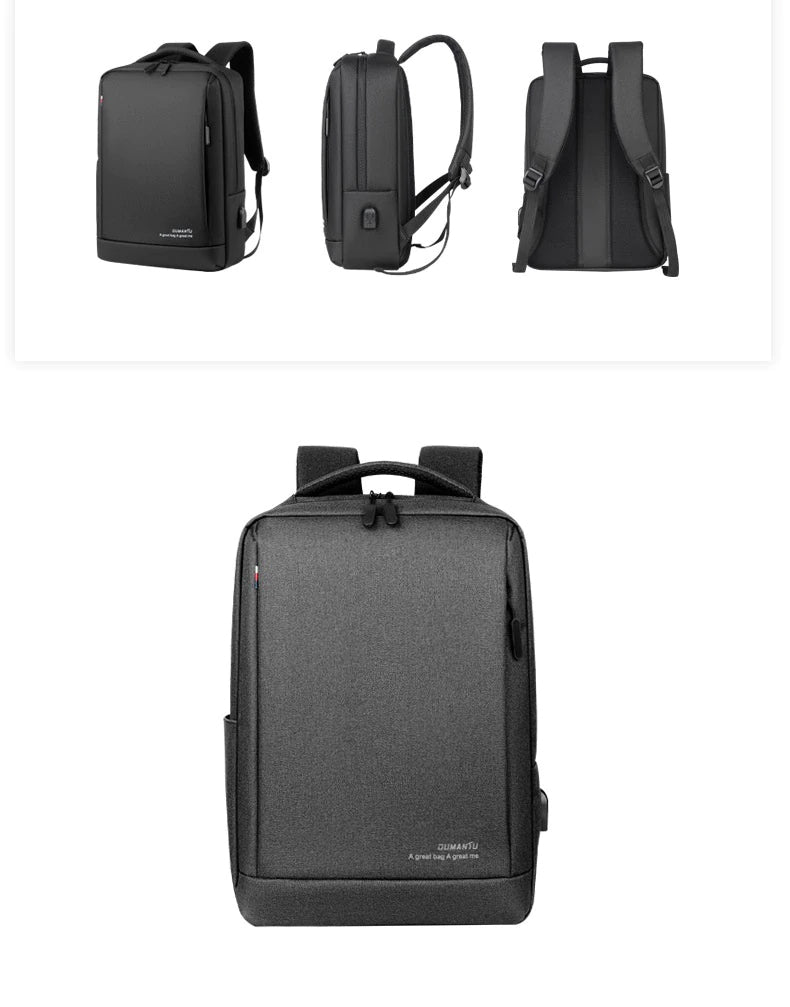 Men bag pack Business Backpack Computer Bag Large Capacity Backpack Splash proof Travel Bag laptop-Fashion Bag-1stAvenue