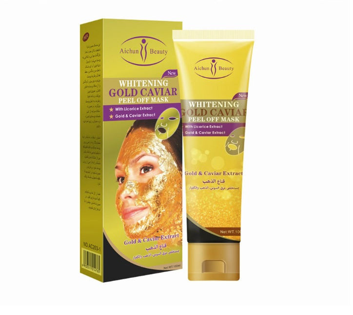 Gold Caviar Black Mask Face Care Acne Blackhead Removal Treatment-Beauty Product-1stAvenue
