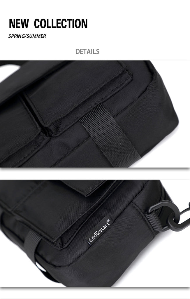 End & Start Korea ins shoulder messenger bag postage bag mini shoulder small backpack 2117-End & Start-1stAvenue