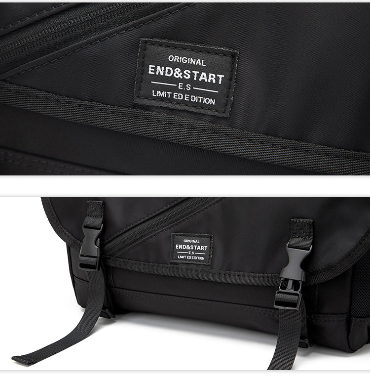 End & Start messenger bag Harajuku shoulder bag 5625-Fashion Bag-1stAvenue