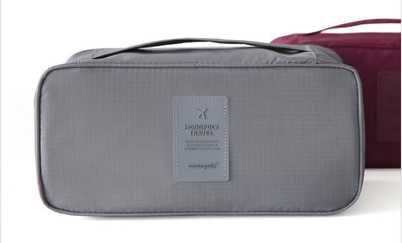 Travel Organizer Cosmetic Bag Portable Luggage Storage Case Bra Underwear Pouch-Travel Organizer-1stAvenue