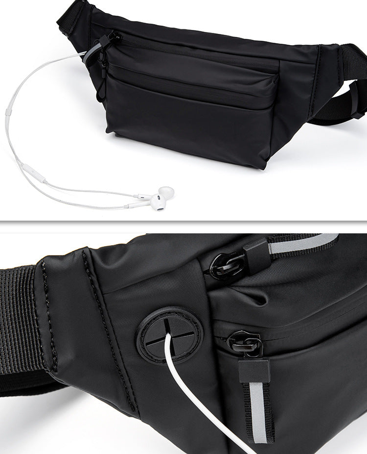 End & Start Korea Fashion trend waist waterproof bag Y368-Fashion Bag-1stAvenue