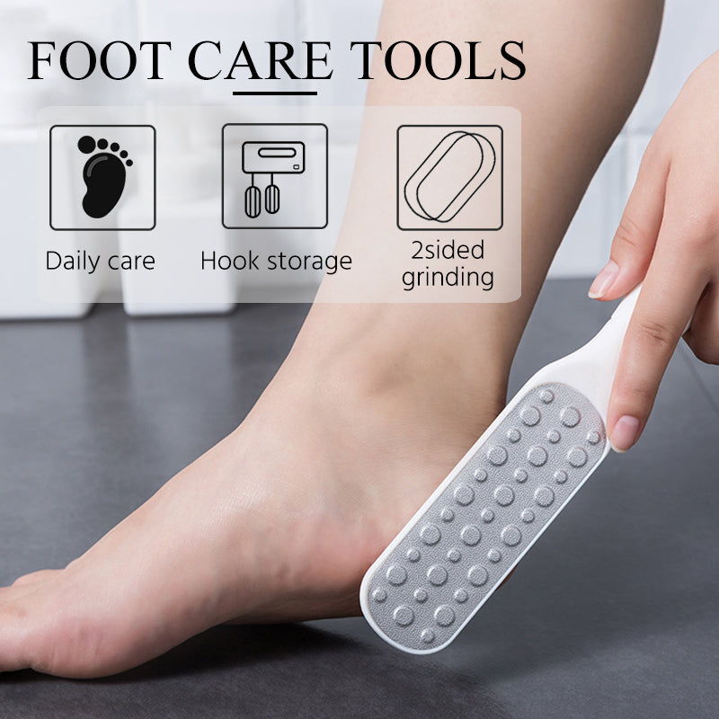 Durable Stainless Steel Foot Rasp File Hard Dead Skin Callus Remover Pedicure File Grinding Feet Skin Care Nail Art Tools-Foot Files-1stAvenue