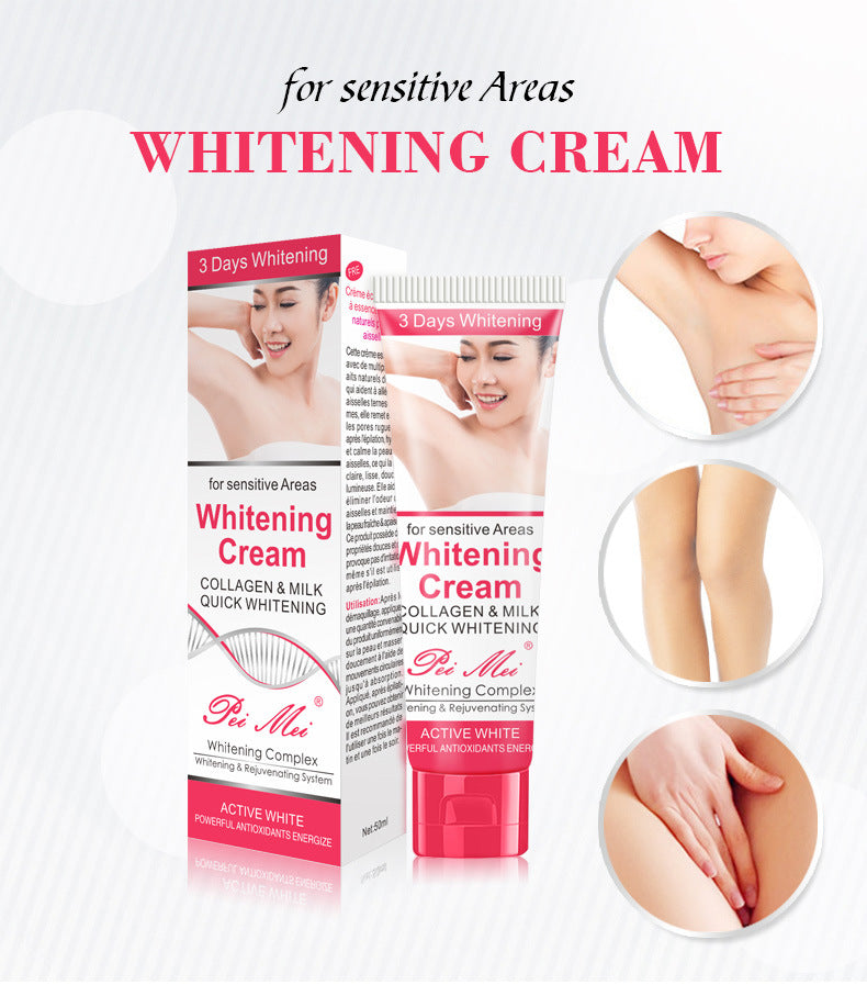 Pei Mei Armpit Whitening Cream Body Underarm Whitening Cream-Beauty Product-1stAvenue