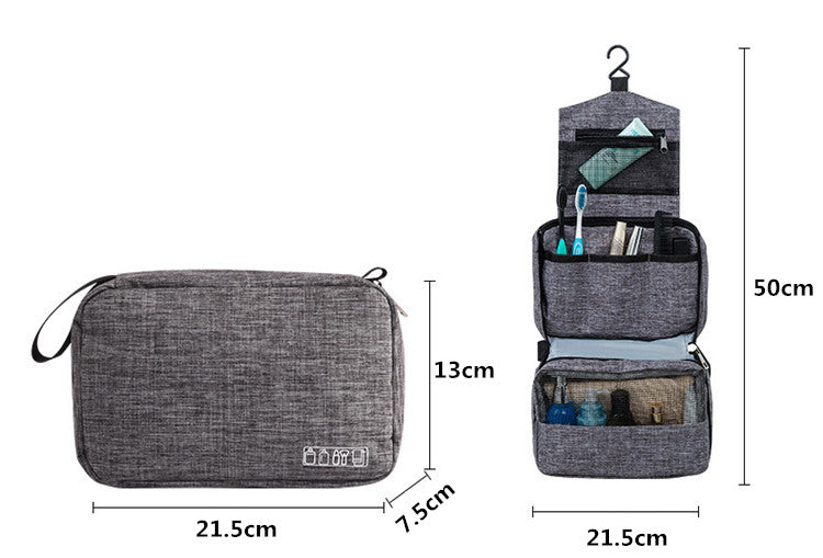 High Quality Toiletry Bag Multi-function Travel Organizer Storage Pouch Style of MUJI-Travel Organizer-1stAvenue