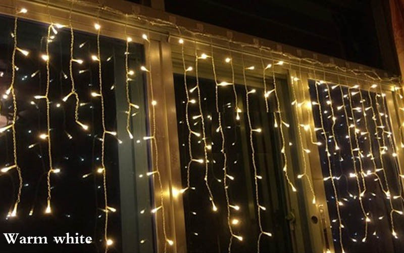 5M x 0.5m/0.6m/0.7m 96 Led Fairy Lights Curtain Decor Outdoor-Fairy Lights-1stAvenue