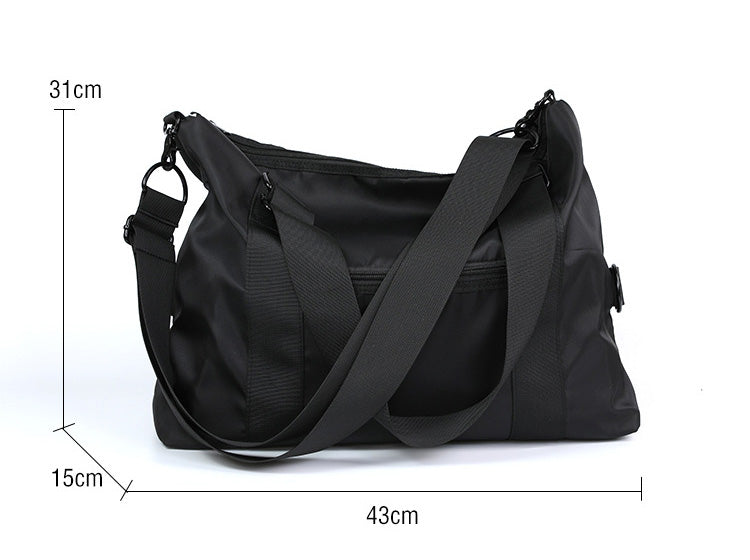 End & Start Hand-held travel bag for men on business trips, large-capacity duffel bag, short-distance lightweight casual shoulder bag-End & Start-1stAvenue
