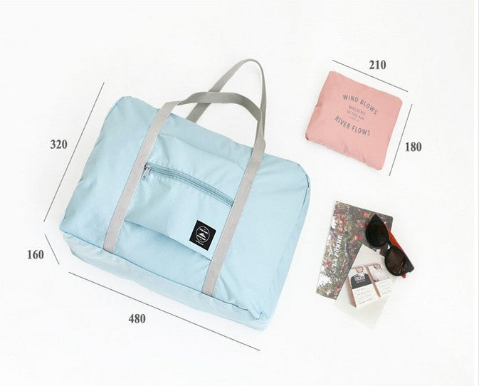 Foldable Storage Bag Waterproof Luggage Bag Travel Shopping Bag Men Women-Travel Organizer-1stAvenue