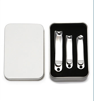 Premium Stainless Steel Nail Clipper 3pc Set Manicure Pedicure Tools-Facial Tool / Beauty Tool-1stAvenue