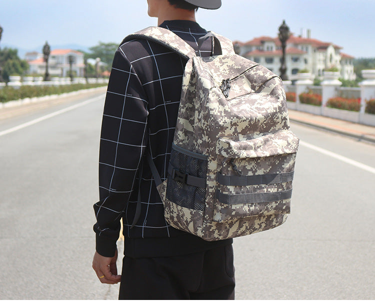 End & Start Sand camouflage Backpack-End & Start-1stAvenue