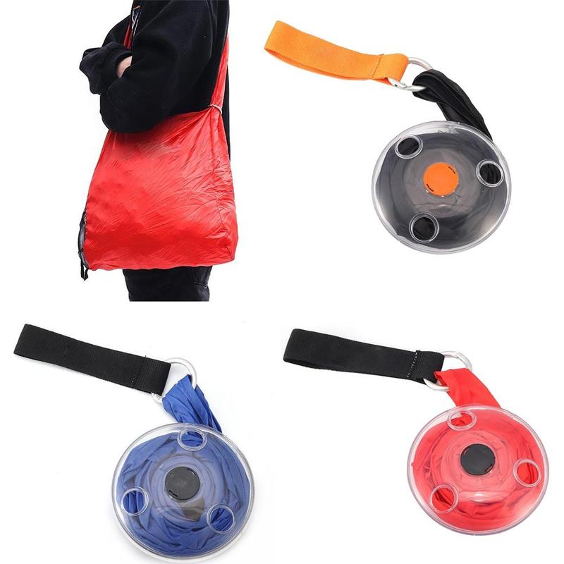 Portable Telescopic Shopping Bag Small Disc Shopping Bag Foldable Reusable-Travel Organizer-1stAvenue