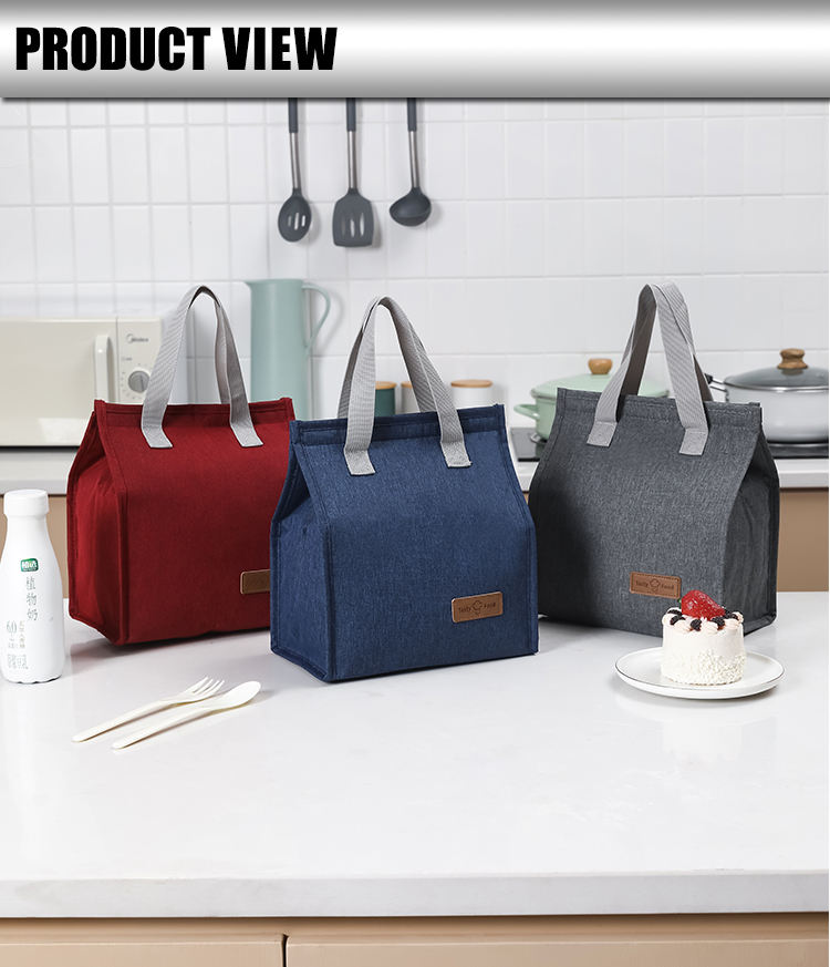 Lunch cooler bag thermal lunch tote bag simple and new fashion lunch bag insulated-cooler bag-1stAvenue