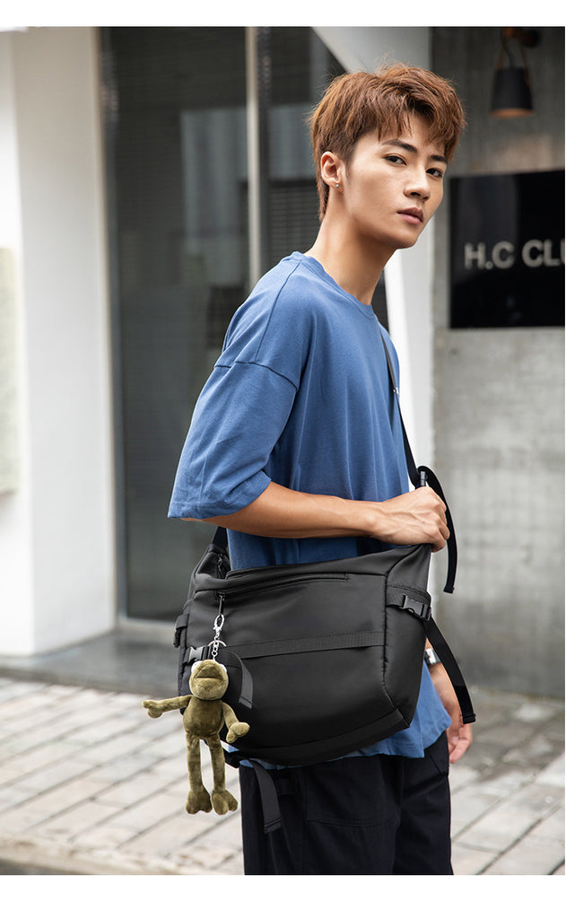End & Start Japanese trendy messenger bag male Harajuku functional bag shoulder bag-End & Start-1stAvenue