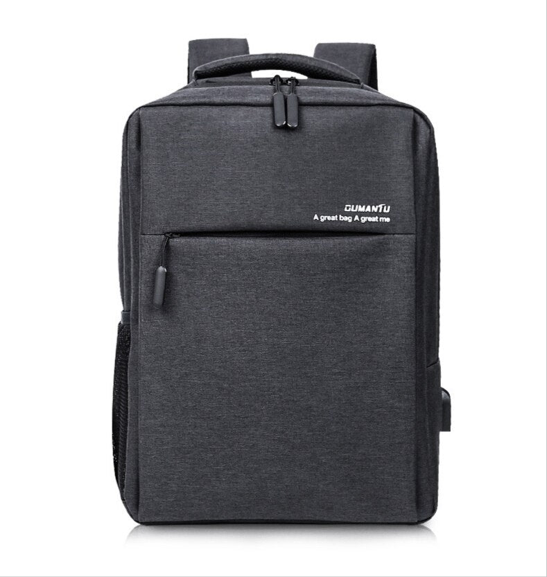 15.6" Men Laptop Backpack Women Travel Rucksack School Bag