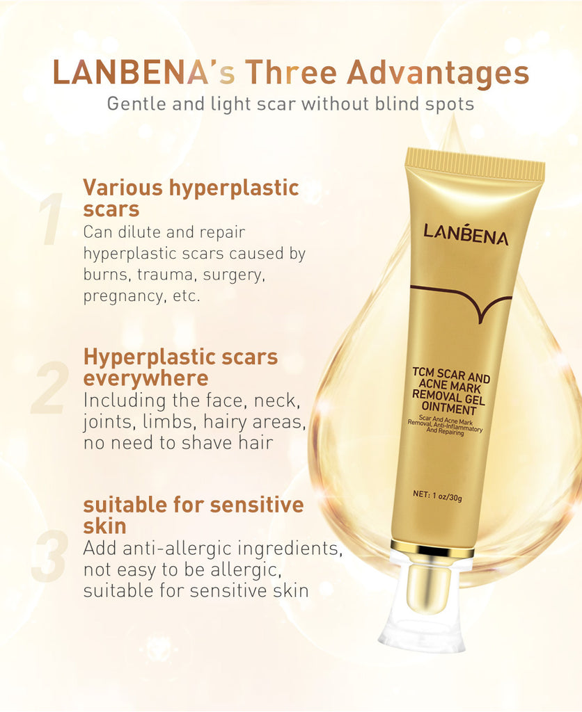 LANBENA Acne Scar Removal Cream Skin Repair Face Cream 30ml-Beauty Product-1stAvenue