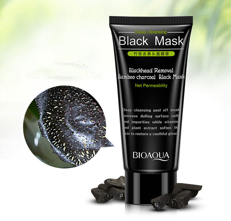 BIOAQUA Blackhead Remover Black Mask Charcoal Mask-Blackhead-1stAvenue
