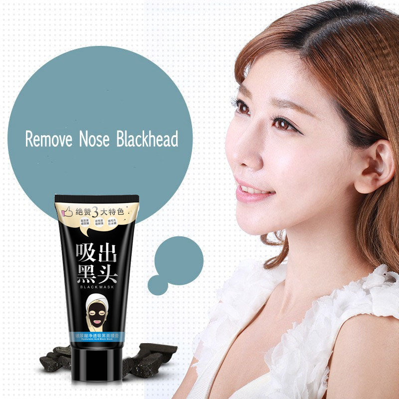 One Spring Hyaluronic Acid Black Facial Mask Facial Cream Remove Blackhead Acne Treatment Skin Whitening Oil Control Skin Care-Blackhead-1stAvenue