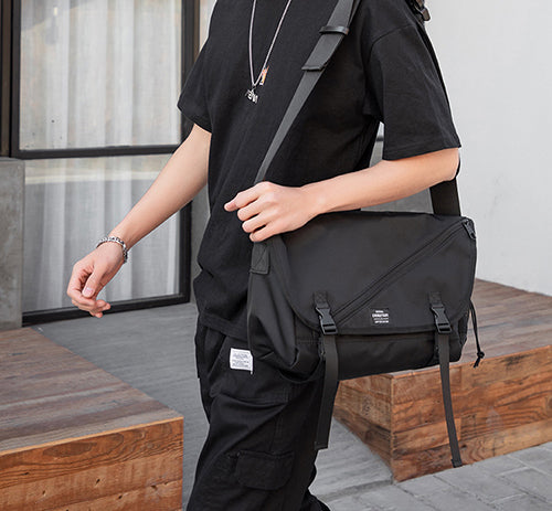 End & Start messenger bag Harajuku shoulder bag 5625-Fashion Bag-1stAvenue