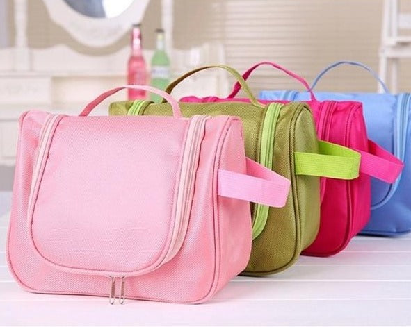 Travel Toiletry Hanging Makeup Cosmetic Beauty Wash toiletry Bag Purse Zipper Organizer-Travel Organizer-1stAvenue