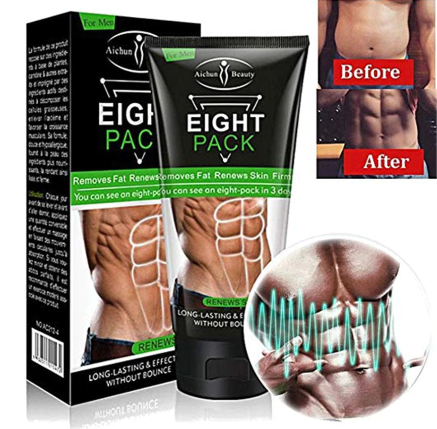 Aichun Beauty Men Eight Pack Stronger Muscle Cream-Beauty Product-1stAvenue