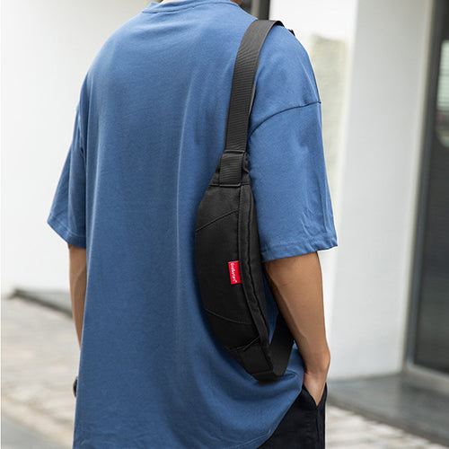 End & Start Mobile phone pockets multi-function Waist Bag tide brand single shoulder bag small sports satchel chest bag backpack messenger bag male-End & Start-1stAvenue