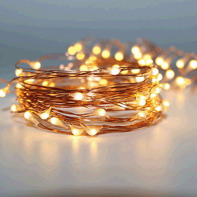 30m Copper Plug Warmwhite LED string lights Christmas fairy lights wedding decorations - 1stavenue